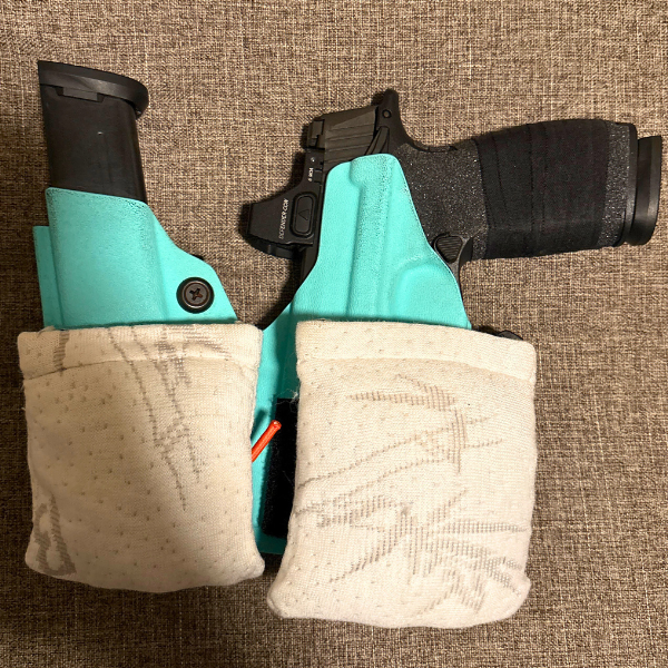 holster wedge mag carrier