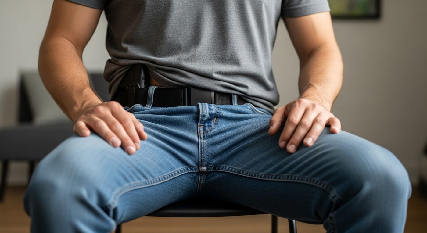 concealed carry while sitting
