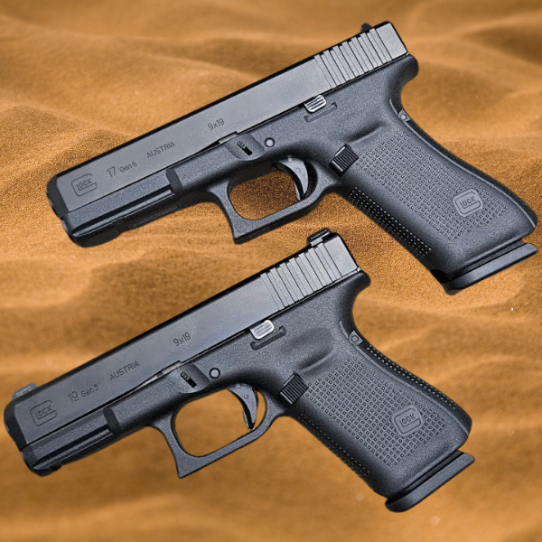 Glock 17 vs Glock 19
