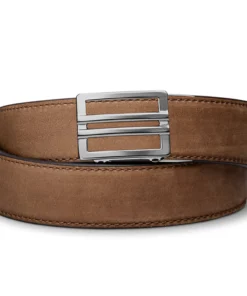 BROWN BUFFALO LEATHER GUN BELT 1.5