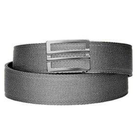 GRAY TACTICAL NYLON GUN BELT 1.5"
