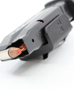 Cloudster 9mm Magnetic Pocket Mag Carrier holding a loaded 9mm magazine