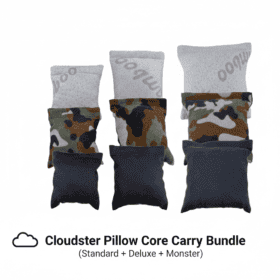 Cloudster Pillow Core Carry Bundle (Standard + Deluxe + Monster)