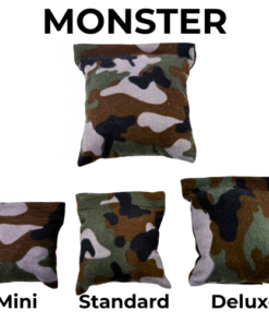 Cloudster Pillow Mini, Standard, Deluxe, Monster Camo Bundle