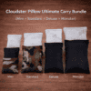 Cloudster Pillow Ultimate Carry Bundle (Mini + Standard + Deluxe + Monster)