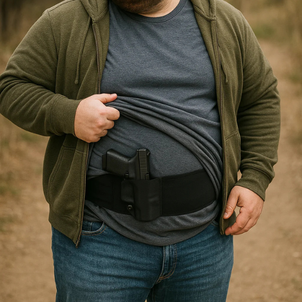 Large Body Carry Adjustments: Comfortable, Effective Concealment