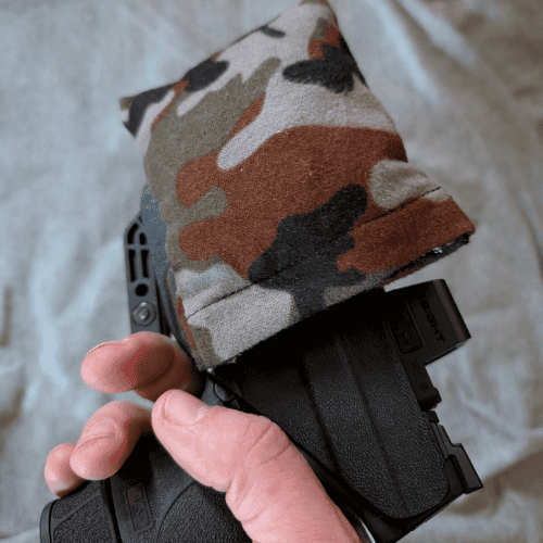 Holster wedge enhances comfort and concealment for CCW users.