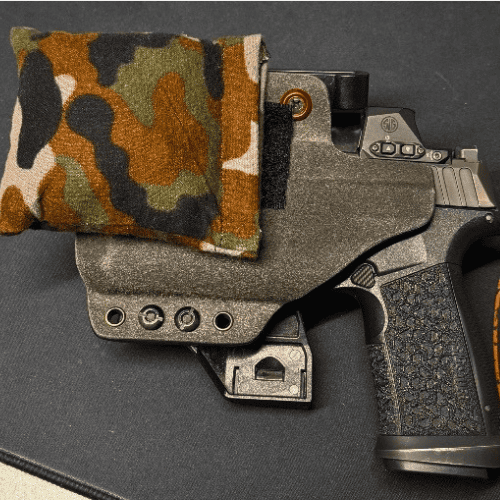 Cloudster Pillow hols for discreet firearm concealment.