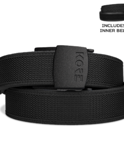 Kore C1 black competition belt 1.5 inch complete kit