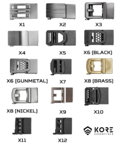 Kore X-Series Gun Belt Buckle 1.5"