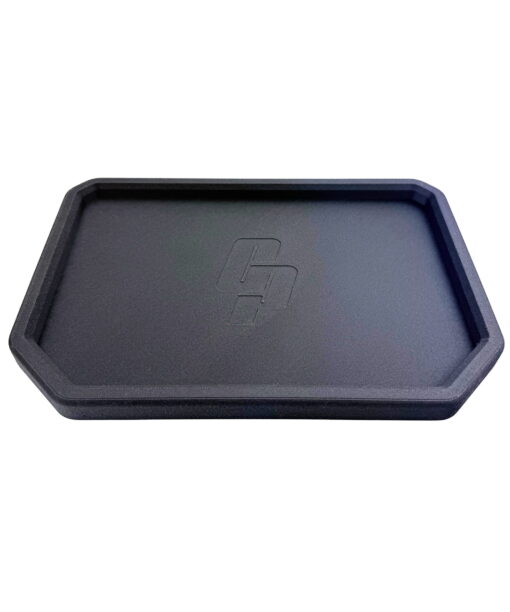 Reinforced carbon fiber EDC dump tray