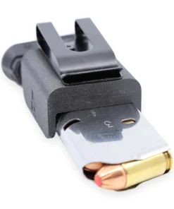 Cloudster .45 ACP Magnetic IWB/OWB Mag Carrier with a .45 ACP magazine loaded