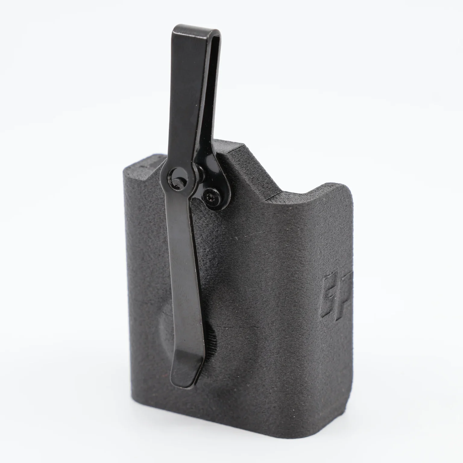 Cloudster .45 ACP Magnetic Pocket Mag Carrier - back view with the included standard clip