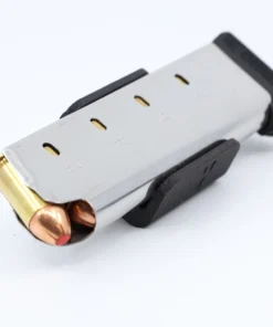 Cloudster .45 ACP Magnetic Pocket Mag Carrier holding a loaded .45 ACP magazine