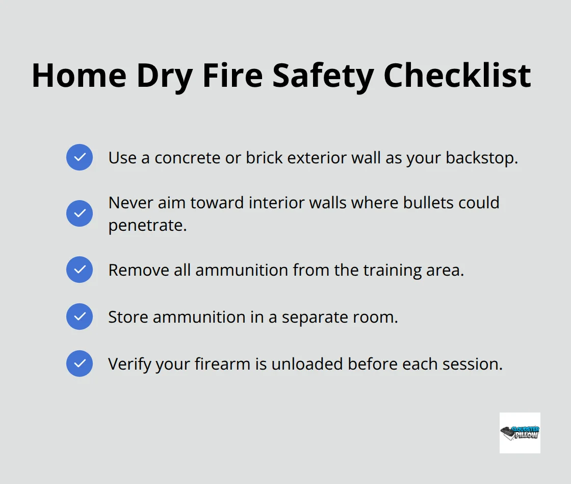Checklist of essential safety steps for effective at-home CCW dry fire practice - ccw training