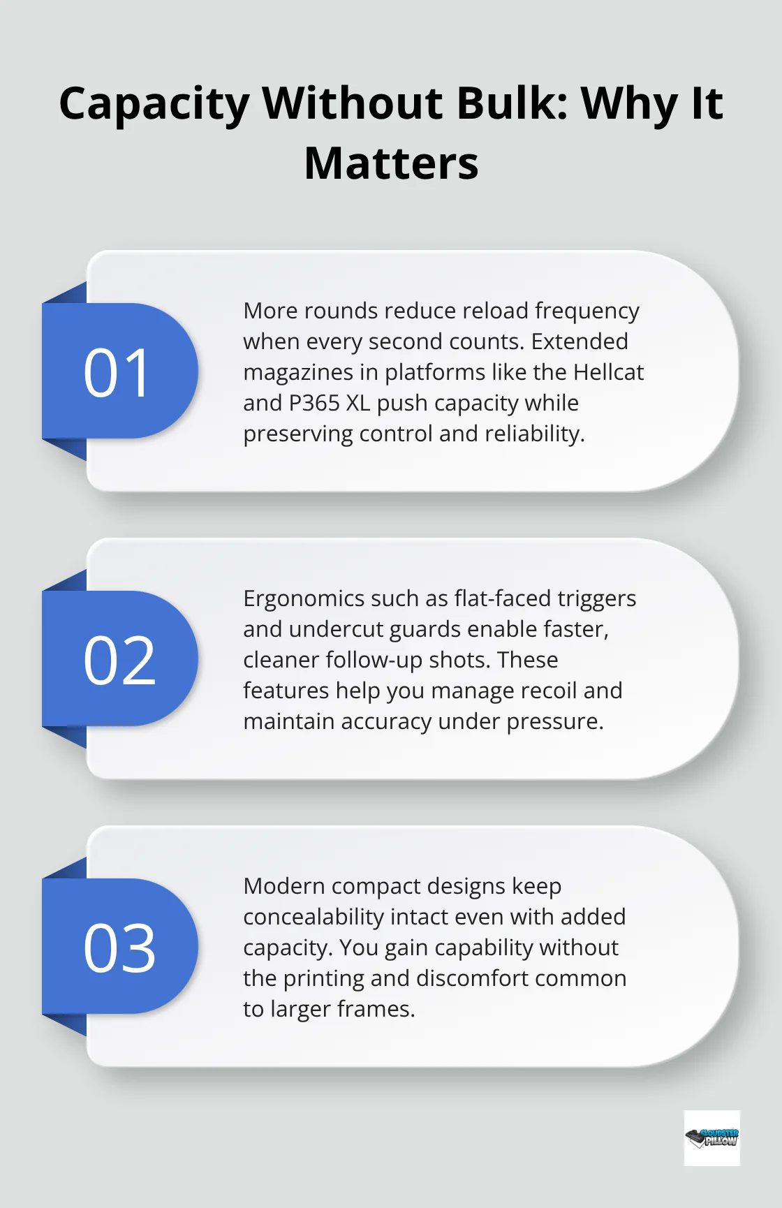 Three key reasons compact double-stack setups improve real-world carry performance - compact carry pistols