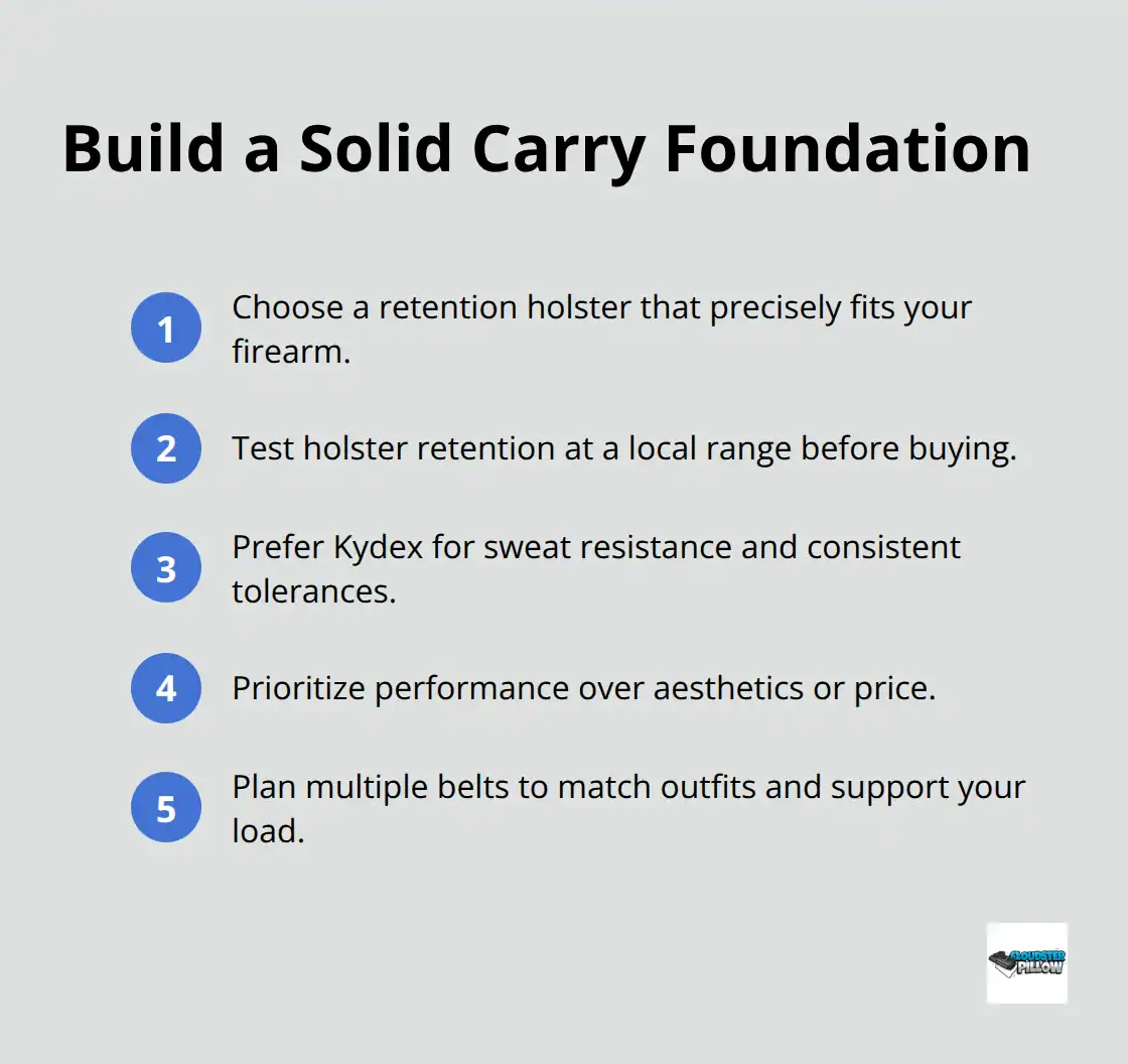 Key gear choices that improve daily concealed carry comfort and consistency - Everyday carry gear upgrades