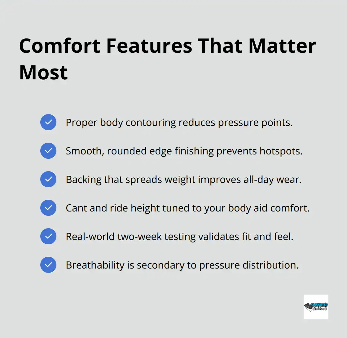 Checklist highlighting the most important holster comfort factors for everyday carry in the U.S.