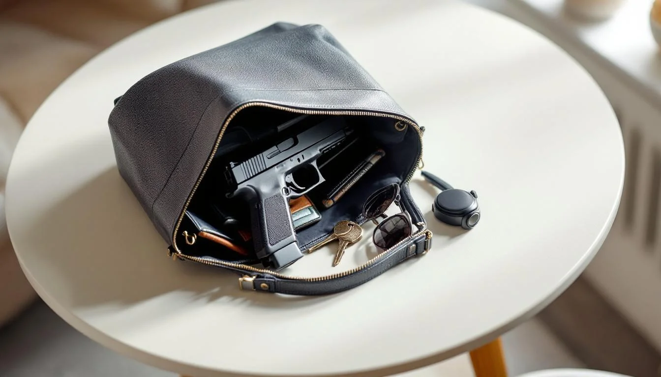 Soft black Cloudster Pillow holds travel essentials and accessories easily.